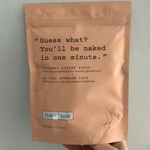 Coffee scrub 100% natural exfoliator